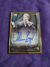 2021 Topps WWE Undisputed William Regal Blue Auto #FR-WR 02/25 GOLD BOXLOADER +3