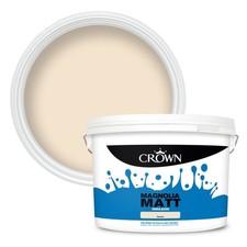 Crown Non Breatheasy Matt Emulsion 10L Magnolia 3.10 per litre