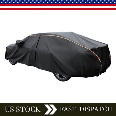 Full Car Cover for Sedan 193'' Waterproof 420D Oxford Cloth 490x180x160cm