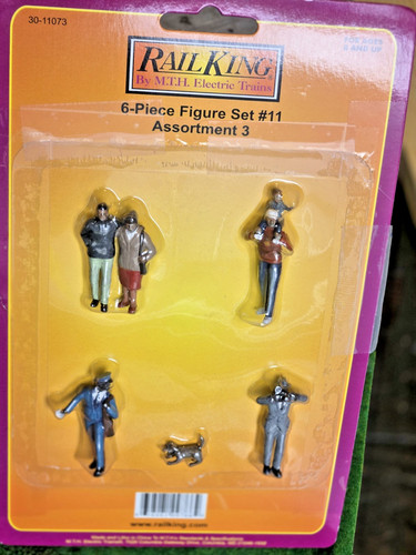 Juego de figuras de 6 piezas MTH RaiL King #30-11073 #11 excelente  | Zustand: Used