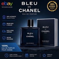 CHANEL Bleu de Chanel Eau de Parfum Spray 100ml for Men Woody Scent