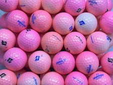 50 BRIDGESTONE LADY PRECEPT PINK GOLF LAKE BALLS GRADE B FREE DELIVERY