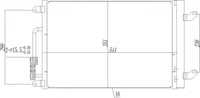 Hart Kondensator Klimaanlage Klimakondensator FüR Lancia Lybra 1.8 16V 2.0 20V