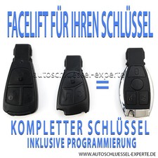 Autoschlüssel passend für Mercedes nachmachen Codierung SLK A C E B Klasse Autoschlüssel passend für Mercedes nachmachen Codierung SLK A C E B Klasse