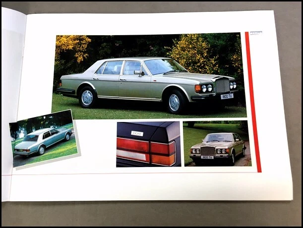 1988 1989 Bentley Sales Brochure Catalog Turbo R Mulsanne S Continental Eight - Image 2 of 4