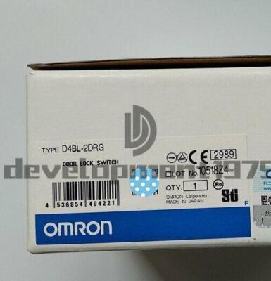 1PCS Omron D4BL-2DRG electromagnetic locking safety door switch New