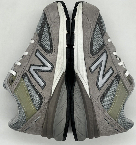 New Balance 990v5 Toddler Grey IC990GL5 Size 7 M NWOB 990 Suede Running Classic - Picture 9 of 15