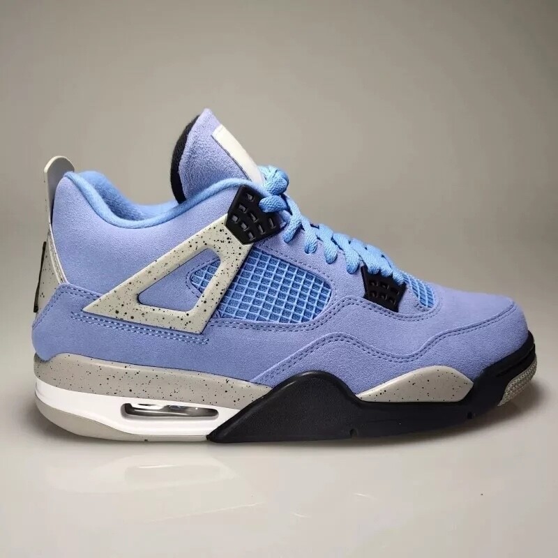 Size 7.5 - Jordan 4 Retro Mid University Blue for sale online | eBay