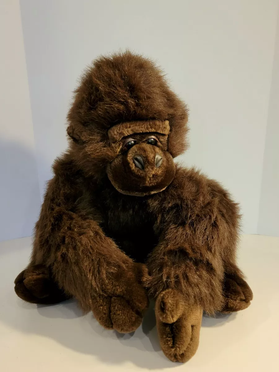 FAO SCHWARZ Gorilla Ape Monkey 25 Tall Jumbo Large Plush Stuffed