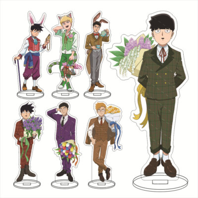 Mob Psycho 100 Cartoon Character Acrylic Stand Figure Collection