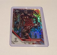 2021/22 Topps Chrome UEFA CL Rose Gold Mini Diamonds Dayot Upamecano 023/125