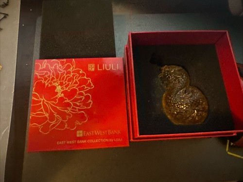 Dragon Fish - il campione, vetro smaltato colorato in cristallo Liuli