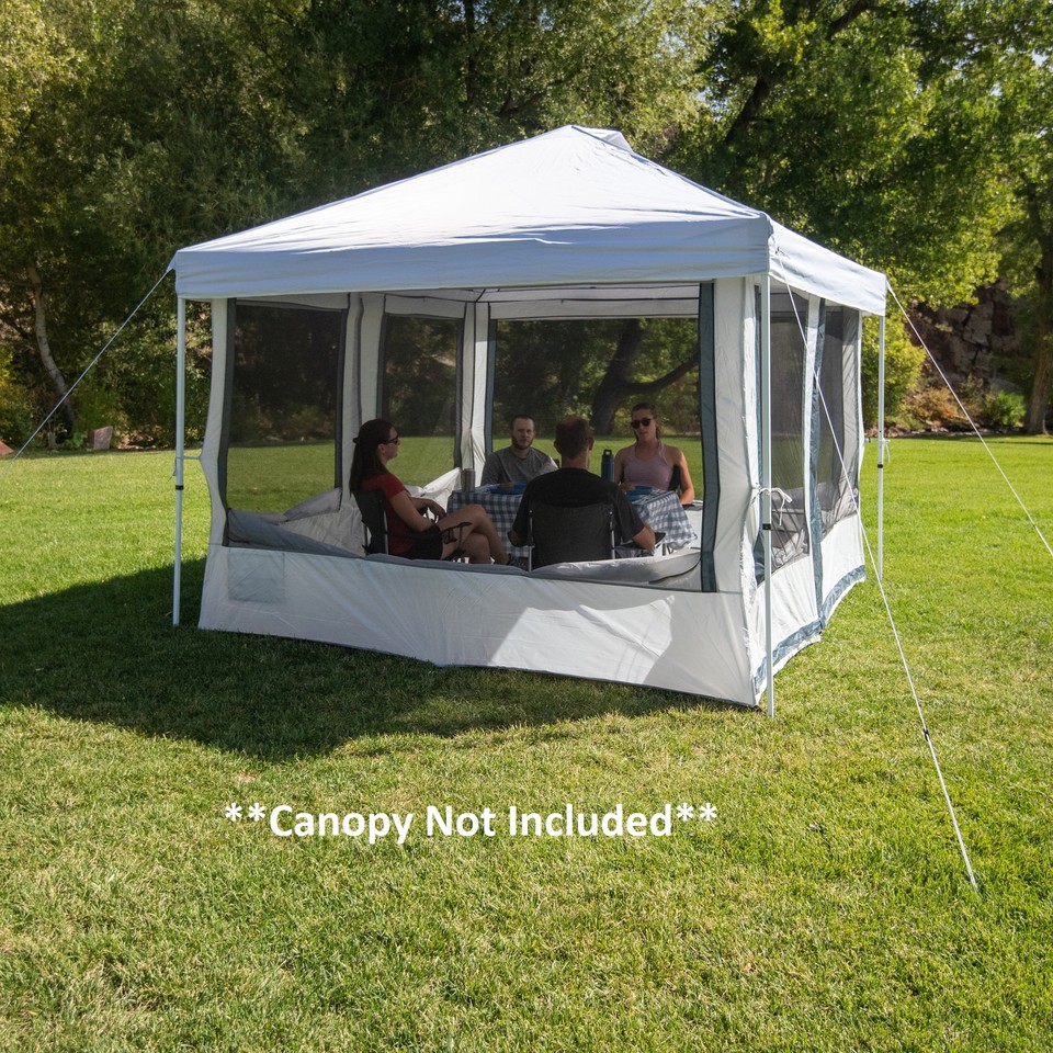 Person 2in1 Screen House Connect Tent with 2 Doors, Canopy Sold Separately ^ eBay