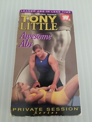 Tony Little's Ab Isolator Workout Bande Magnétoscope VHS