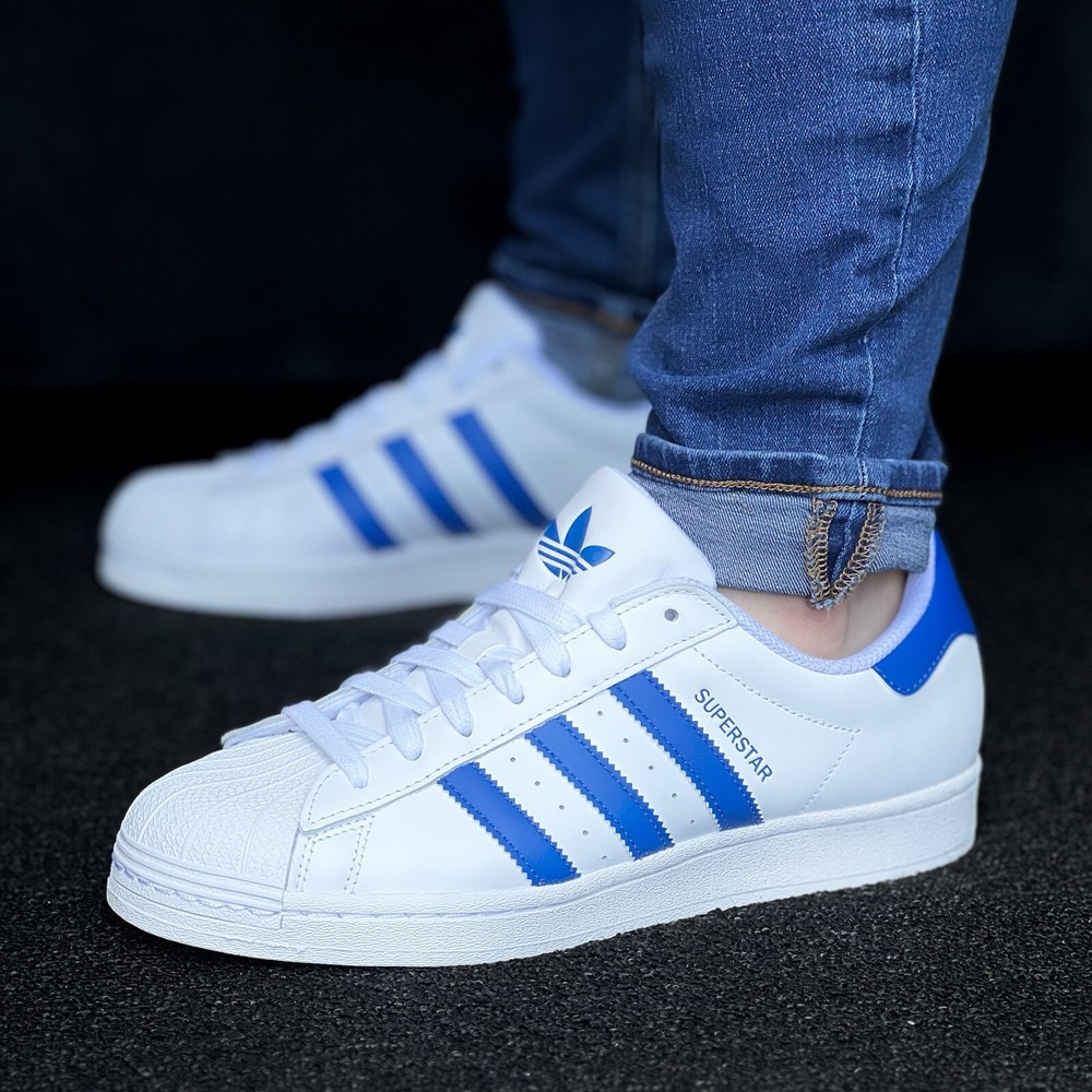 Adidas Originals Superstar Men's Athletic Shoe White Sneakers Trainers #368