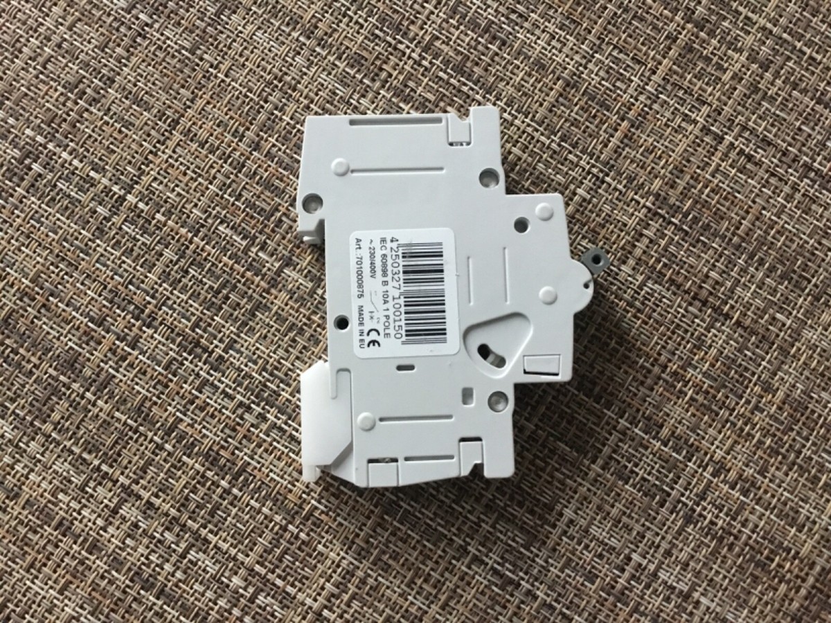Interruttore Magnetotermico Dorman Smith X1PB10 - 10A Curva B, 10kA, 1 Polo, DIN