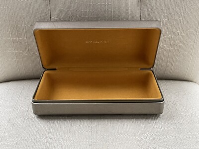 ★BIG BOSS★ BVLGARI ケース 銀座直営店購入 BVLGARI Sunglasses Case Gold Tone Hard Case Only | eBay