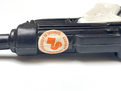 Pistolet Jouet Luger En Plastique Soufflé - Vintage Années 60-70 - Neuf De Stock