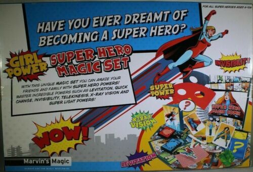 NEW - Marvin's Magic - SUPER HERO MAGIC SET - Girl Power Edition - Magician Set - Picture 12 of 12