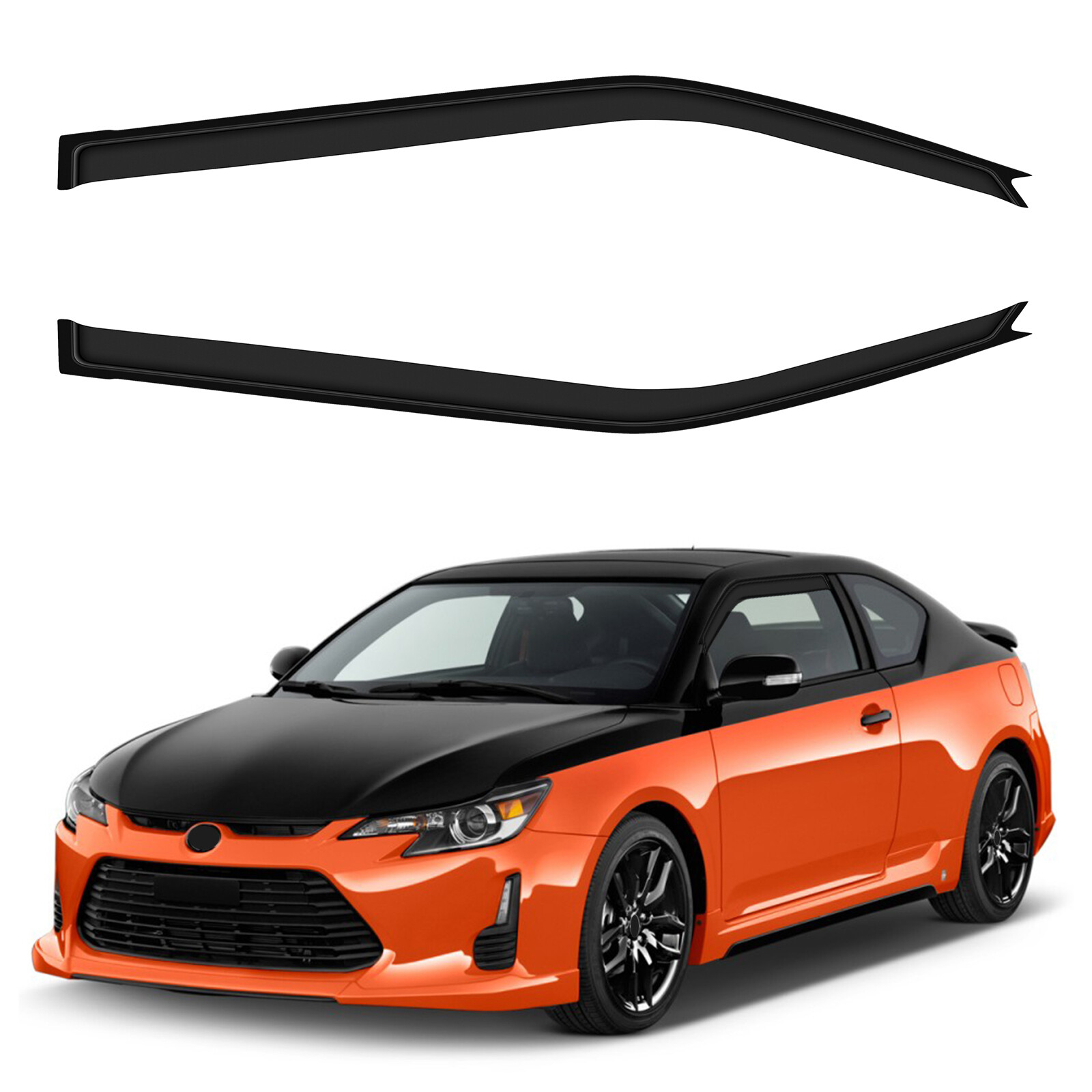 For 20112015 Scion tC Coupe Window Visor Rain Vent Shade Guard