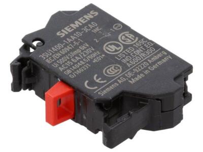 ABB 1SFA611612R1001 Kontaktblock – Mikrokontakt 22mm, NC, Für Frontelement Schalter, Passend Für KP6, M2S, M3S Und Mehr