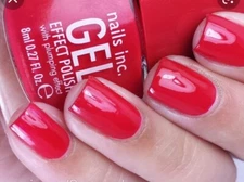 New NAILS INC - GEL EFFECT Nail Polish - "St James" - .27 oz