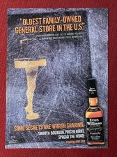 Evan Williams Bourbon Whiskey Woman’s Leg Lamp 2010 Print Ad - Great To Frame