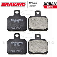 Set BremsbelÄGe Braking 828SM1 Vorne + Hinten Derbi GP1 250 2006