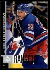1997-98 Upper Deck #314 Jeff Beukeboom New York Rangers Hockey Card
