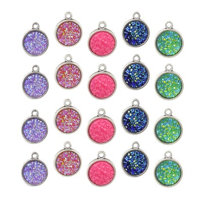 20 Pcs Charme Schmuck Zubehör Schmuck Machen Anhänger Vintage Armbänder Charme