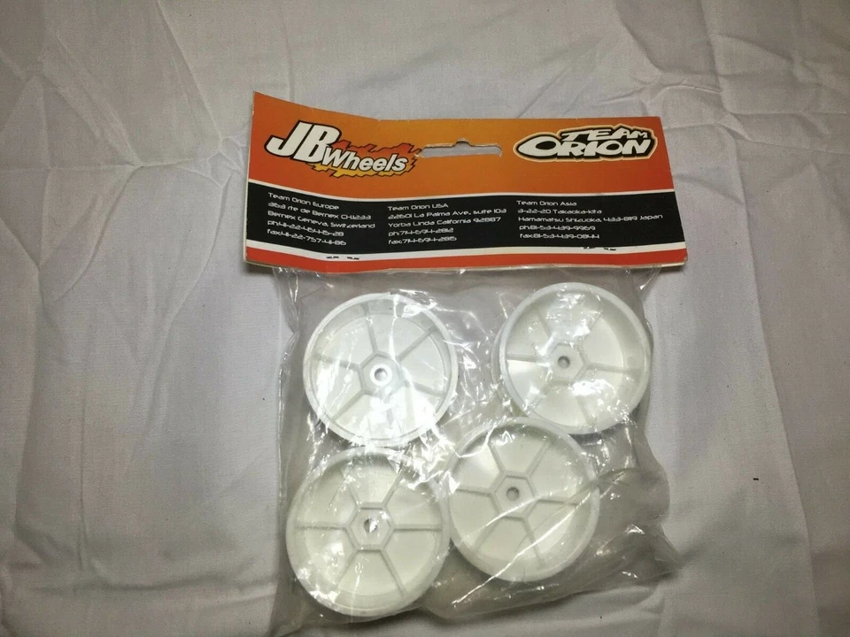 Team Orion Rims 24mm Sedan JB Dish Hard, White (4 Rims) ORN73001 - Image 4 of 4
