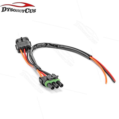 Fit Can-Am Maverick X3 Tail Light Power Quick Plug Harness Whip Light Chase Bar - Foto 3 di 11