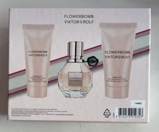 Viktor & Rolf  Edition Gift Set Flowerbomb EDP + Bomblicious Body Lotion + Cream