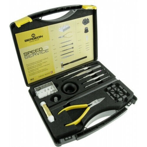 Bergeon 7813 kit de réparation pour ajuster soi-même les maillons de montre sans rayure