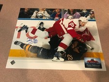 Danny Dekeyser Signed 16x20 Detroit Red Wings Hockey Ink hologram