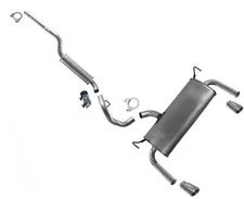 Weld On Resonator Pipes Dual Muffler for Ford Escape 13-2019 1.5 1.6 2.0 2.5L