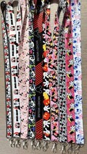 lot cartoon Mickey Minnie Neck Straps Keychain Lanyard ID Card