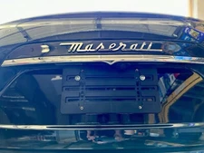 Rear License Plate Tag Holder Mounting Adapter Bumper Kit Bracket for Maserati 