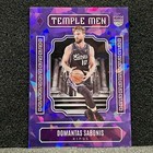 2023 Panini Phoenix Basketball Purple Ice Domantas Sabonis #19