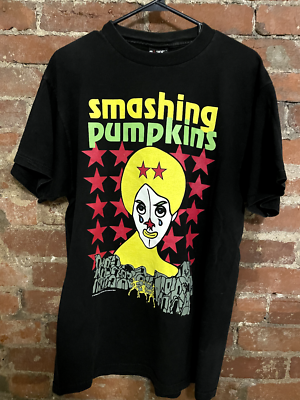 Vintage 1994 The Smashing Pumpkins Clown Shirt L Giant Tag | eBay