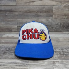 Pikachu 025 Cap Hat Youth Kids Gaming Cards Trading Adjustable SnapBack