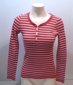 hollister red long sleeve