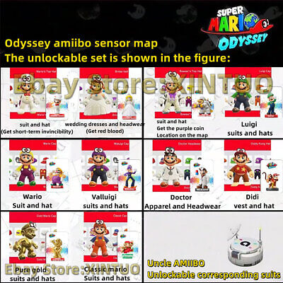 The Super Mario Odyssey Amiibo Packaging Have Leaked Three New