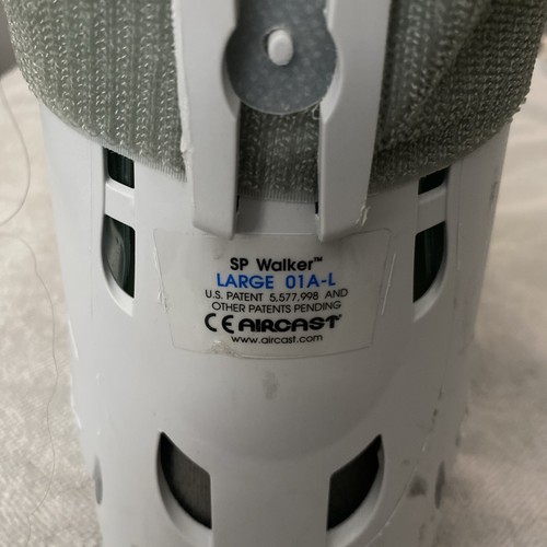 Aircast SP Walker Large 01A-L Short Pneumatic Ankle Brace Walking Boot - Picture 4 of 9