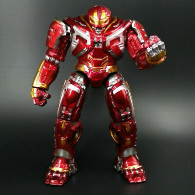 Marvel Avengers 3 Iron Man Hulkbuster Armor Joints Movable dolls Mark With LED