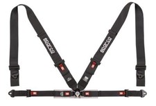 FIA Sparco Sport H-4 4 Point Harness 3 colors