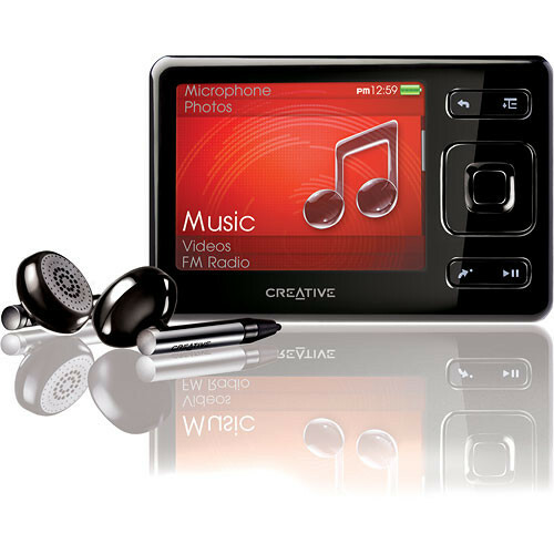 Creative ZEN MX SE MP3 Player FM Radio 8GB   Expandable Memory Audiobook Voice R
