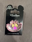 Disney Parks Cheshire Cat Face Alice in Wonderland Pink Plastic Gem 3D Pin — photo 1