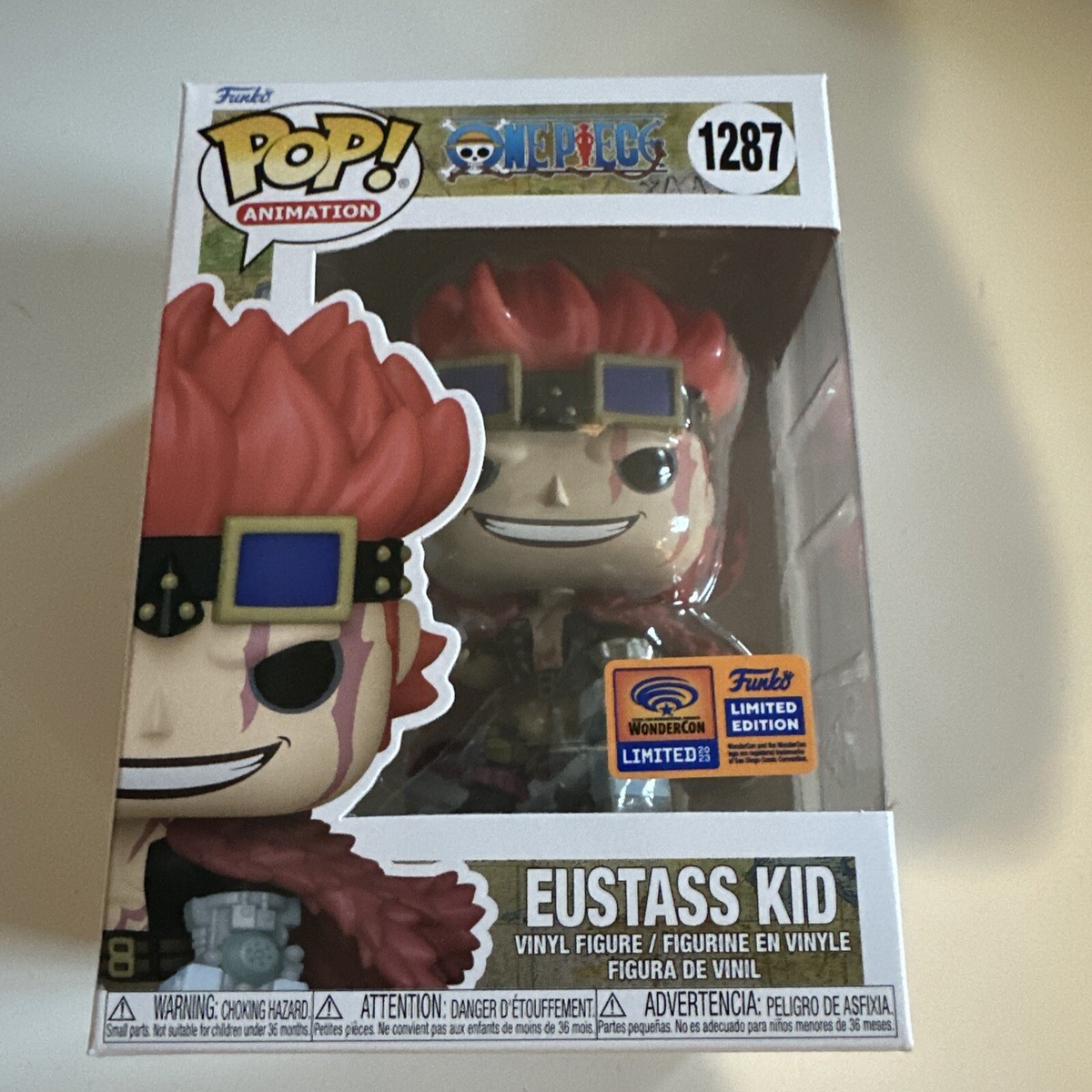 One Piece - Eustass Kid 1287 Funko Pop! WonderCon Exclusive | eBay