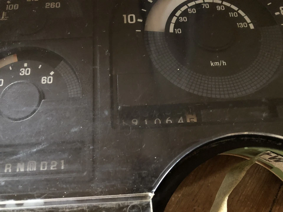 Cuadro velocímetro instrumento Chevy GMC C1500 C2500 C3500 1992-93 OEM 25079684 Foto 2 de 4